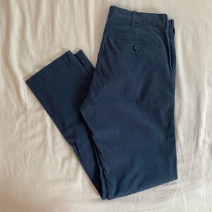 Men’s blue Flex Chino by J. Crew Driggs cut straight leg